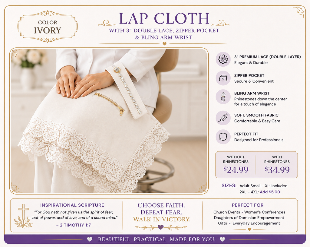 Premium Lap Cloth with Zipper