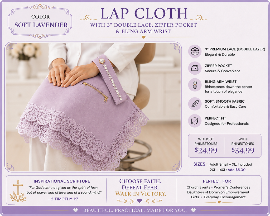 Premium Lap Cloth with Zipper
